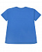 Синяя футболка с принтом &quot;кот&quot; GUCCI | Фото 2