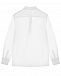 Белая рубашка с патчем-гербом Dolce&Gabbana | Фото 3