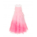 Розовое платье с оборками Sasha Kim | Фото 1
