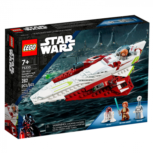 Конструктор STAR WARS &quot;Звездный истребитель джедаев Оби-Вана Кеноби&quot; Lego | Фото 1