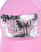 Розовая кепка с принтом &quot;Give me a break&quot; Il Trenino | Фото 3