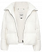 Куртка молочного цвета с манишкой из меха норки Yves Salomon | Фото 6