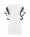 Белое платье с рукавами-оборками  | Фото 1