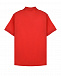 Красная футболка-поло с логотипом  | Фото 2