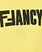 Желтая толстовка с прозрачными рукавами Fendi | Фото 3