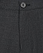 Темно-серые брюки из шерсти Dal Lago | Фото 3