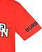 Красная футболка с графическим логотипом Burberry | Фото 4
