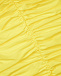 Желтое платье мини с воланом MSGM | Фото 8