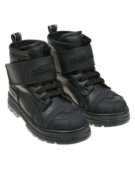 Ботинки Dolce&Gabbana  Черный, арт. DA5035 AA306 8B956 | Фото 1