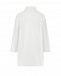 Белая удлиненная рубашка Pietro Brunelli | Фото 9