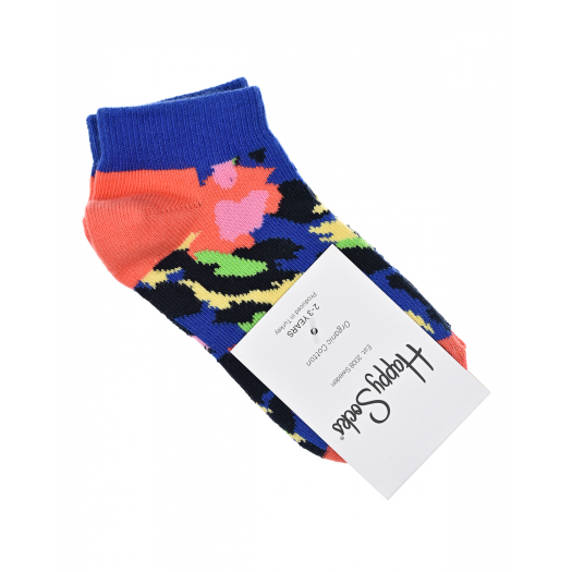 Спортивные носки с леопардовым принтом Happy Socks | Фото 1