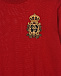 Красный джемпер с нашивкой-гербом Dolce&Gabbana | Фото 3