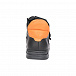 Черные высокие кеды с оранжевым задником Morelli | Фото 3