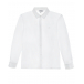 Белая рубашка comfort fit с трикотажной спиной Aletta | Фото 1
