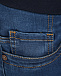 Синие зауженные джинсы для беременных Pietro Brunelli | Фото 9