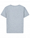 Серо-голубая футболка с вышивкой Sanetta Pure | Фото 2