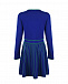 Синее платье с зеленой окантовкой Emporio Armani | Фото 3