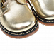 Высокие золотистые ботинки Monnalisa | Фото 8