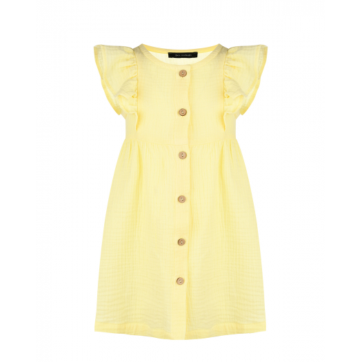 Желтое платье из муслина Dan Maralex | Фото 1