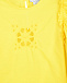 Желтая блуза с шитьем на рукавах Stella McCartney | Фото 4