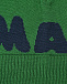 Шапка с синим лого, зеленая MARNI | Фото 3