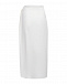 Льняная юбка белого цвета SHADE | Фото 5