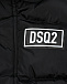 Черная стеганая куртка Dsquared2 | Фото 3