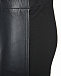Черные кожанные брюки-леггинсы Parosh | Фото 7