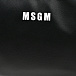 Сумка из эко-кожи, черная MSGM | Фото 4