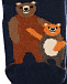 Темно-синие носки с принтом &quot;медведи&quot; Falke | Фото 2