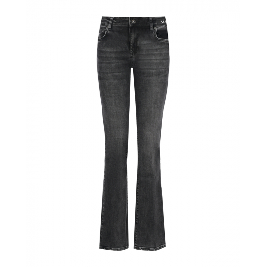 Темно-серые джинсы клеш ALINE | Фото 1