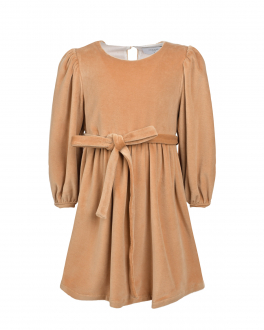 Светло-коричневое вельветовое платье Paade Mode Оранжевый, арт. 224107134 | Фото 1