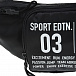 Черная поясная сумка с принтом &quot;Sport edtn 03&quot;,15х7х45 см Dsquared2 | Фото 6