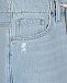 Голубые джинсовые шорты Paige | Фото 3