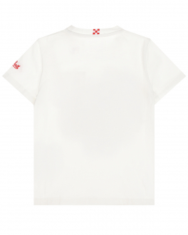 Белая футболка с принтом &quot;Снупи&quot; Saint Barth Белый, арт. EDDY1 00754B EMB SNOOPY DISTURB 01N | Фото 2