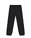 Черные спортивные брюки с розовой полоской No. 21 | Фото 2