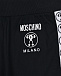 Черные спортивные брюки с лампасами Moschino | Фото 3