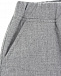 Серые брюки с поясом на резинке Aletta | Фото 3