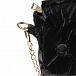 Стеганая сумка с брелоком в форме сердечка, 6х22х20 см Monnalisa | Фото 5