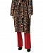 Леопардовое пальто из овчины Yves Salomon | Фото 9