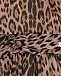 Шелковое платье с леопардовым принтом Roberto Cavalli | Фото 3