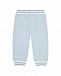 Голубые спортивные брюки с отделкой в полоску Dolce&Gabbana | Фото 3