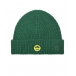 Зеленая шапка с лого Barrow | Фото 1