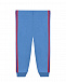 Голубые спортивные брюки с лампасами GUCCI | Фото 2