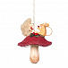 Подвеска &quot;Мышонок и Ежик на грибочке&quot; в ассортименте, 11,5 см Goodwill | Фото 2