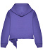 Толстовка-худи фиолетовая с лого No. 21 | Фото 3