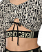 Укороченный топ со сплошным лого Roberto Cavalli | Фото 8
