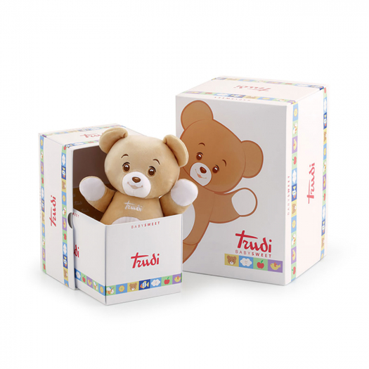 Медвежонок в подарочной коробке, 13х20х13 см Trudi | Фото 1