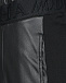 Комбинированные брюки со вставками из эко-кожи Deha | Фото 3