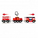 Игровой набор Пожарный поезд 3 вагона BRIO | Фото 2
